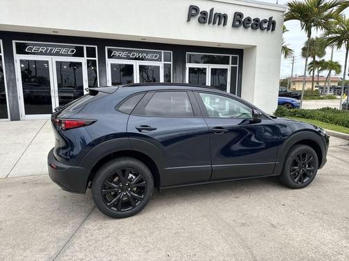 Deep Crystal Blue Mica 2026 Mazda CX-30 2.5 Turbo Aire Edition