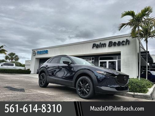 Deep Crystal Blue Mica 2026 Mazda CX-30 2.5 Turbo Aire Edition