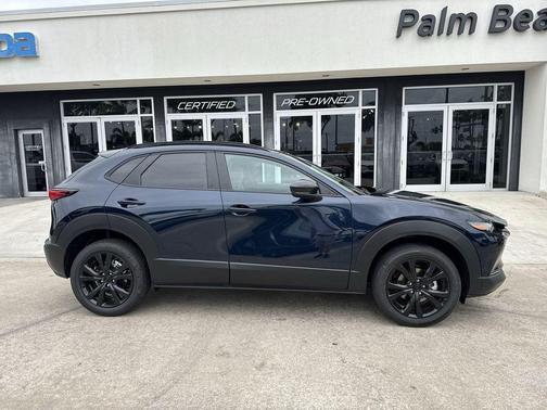 Deep Crystal Blue Mica 2026 Mazda CX-30 2.5 Turbo Aire Edition