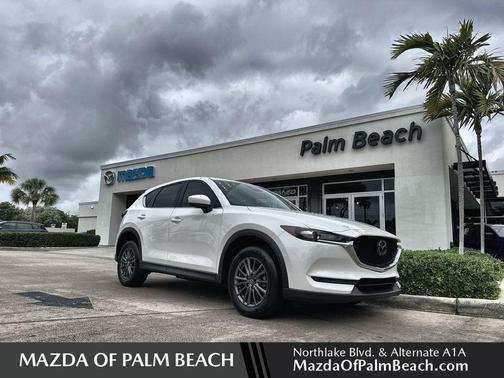 Snowflake White Pearl 2021 Mazda CX-5 Sport