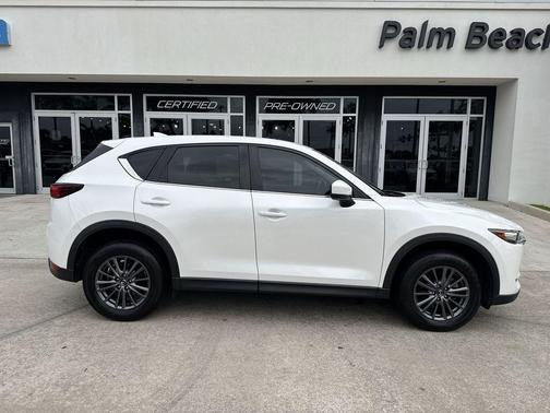 Snowflake White Pearl 2021 Mazda CX-5 Sport