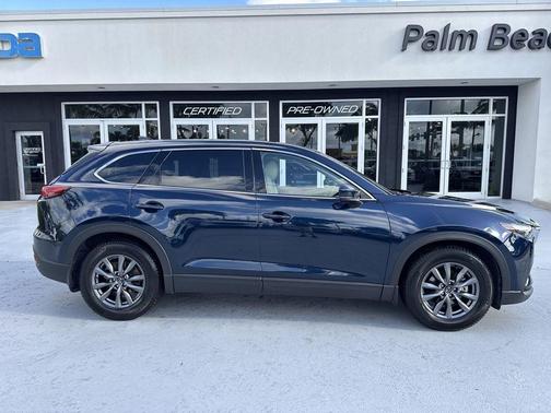 Deep Crystal Blue Mica 2021 Mazda CX-9 Touring