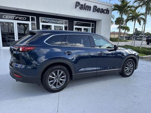 Deep Crystal Blue Mica 2021 Mazda CX-9 Touring