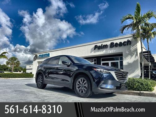 Deep Crystal Blue Mica 2021 Mazda CX-9 Touring