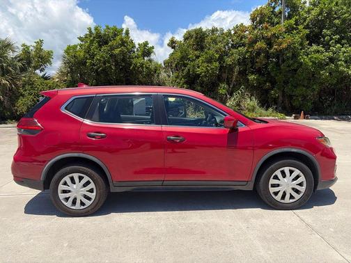 Red 2017 Nissan Rogue S