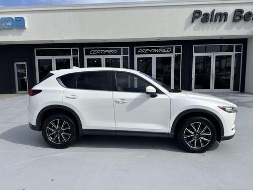 Snowflake White Pearl Mica 2018 Mazda CX-5 Touring