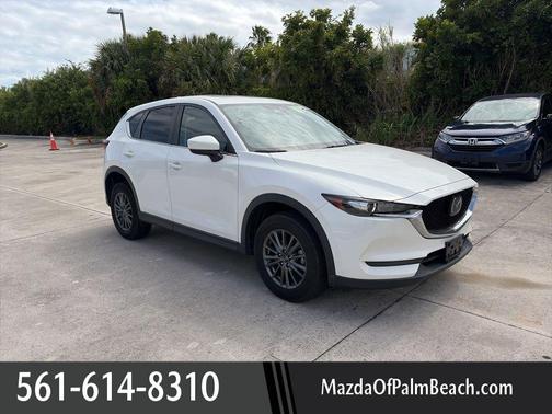 Snowflake White Pearl Mica 2019 Mazda CX-5 Touring