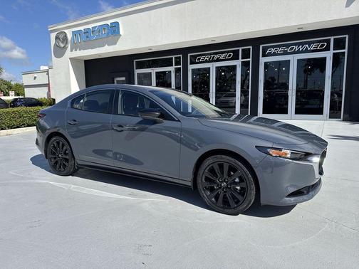 Polymetal Gray Metallic 2026 Mazda Mazda3 2.5 S Carbon Edition