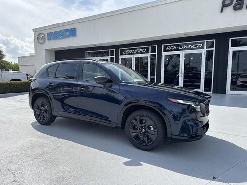 Navy Blue Mica 2026 Mazda CX-5 Preferred