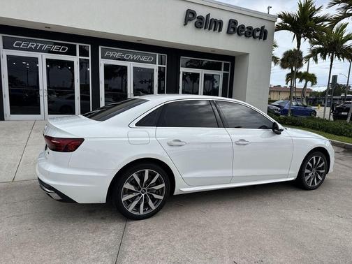 Ibis White 2021 Audi A4 40 Premium