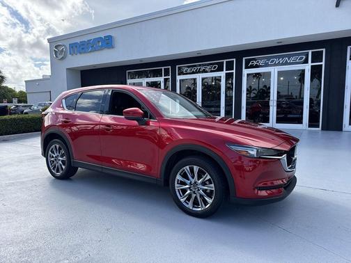 Soul Red Crystal Metallic 2020 Mazda CX-5 Signature