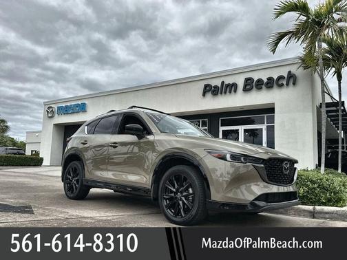 Zircon Sand Metallic 2024 Mazda CX-5 2.5 Carbon Turbo