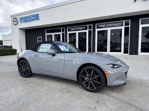 Aero Gray Metallic 2026 Mazda MX-5 Miata Grand Touring