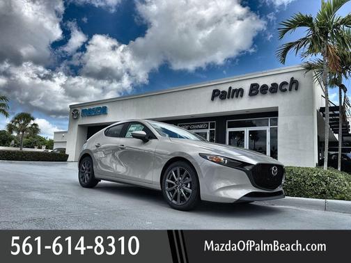 Platinum Quartz Metallic 2026 Mazda Mazda3 FWD w/Preferred Package