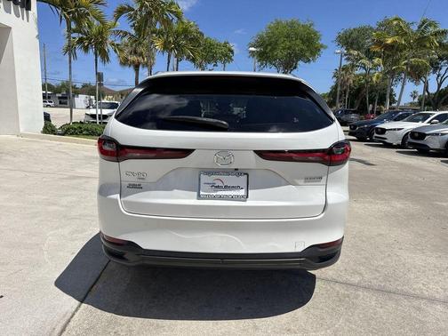 Rhodium White Metallic 2024 Mazda CX-90 3.3 Turbo Preferred