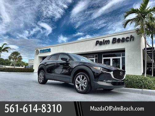 Jet Black Mica 2025 Mazda CX-30 2.5 S Preferred Package