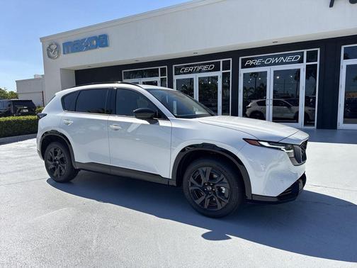 Rhodium White Metallic 2026 Mazda CX-5 Premium Plus