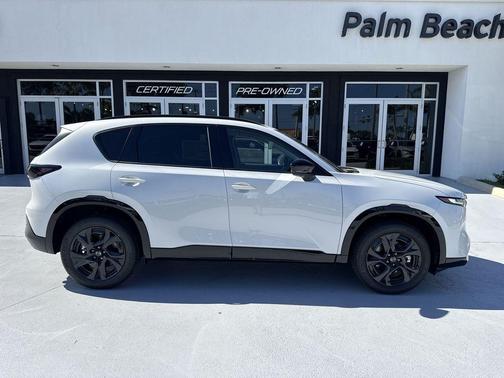 Rhodium White Metallic 2026 Mazda CX-5 Premium Plus