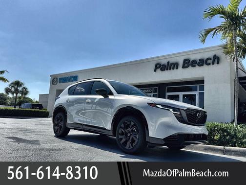 Rhodium White Metallic 2026 Mazda CX-5 Premium Plus