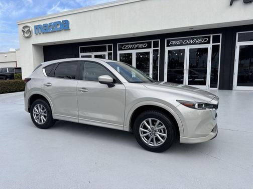 Platinum Quartz Metallic 2025 Mazda CX-5 Preferred