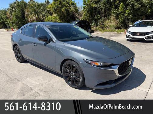 Polymetal Gray Metallic 2023 Mazda Mazda3 2.5 S Carbon Edition