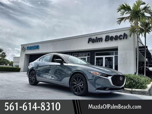 Polymetal Gray Metallic 2023 Mazda Mazda3 2.5 S Carbon Edition