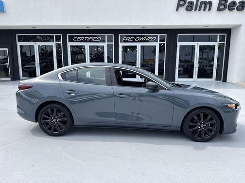 Polymetal Gray Metallic 2023 Mazda Mazda3 2.5 S Carbon Edition