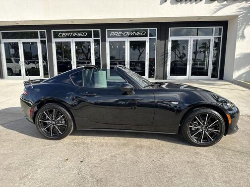 Jet Black Mica 2024 Mazda MX-5 Miata Grand Touring