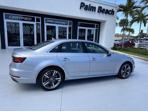 Florett Silver Metallic 2018 Audi A4 2.0T ultra Premium