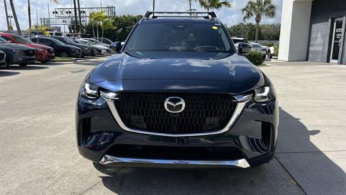 Deep Crystal Blue Mica 2025 Mazda CX-90 3.3 Turbo S Premium Package