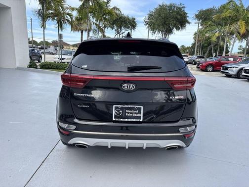 Black Cherry Pearl 2021 Kia Sportage SX Turbo