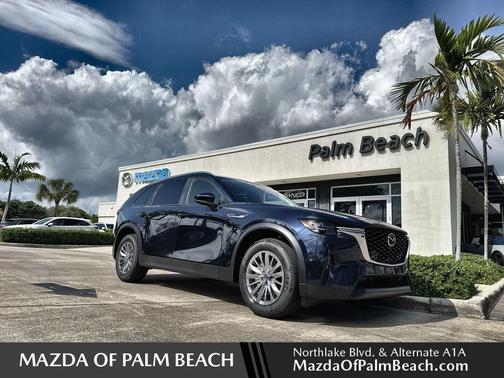 Deep Crystal Blue Mica 2026 Mazda CX-90 SE