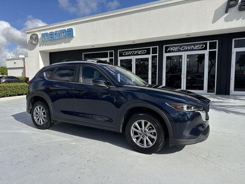 Deep Crystal Blue Mica 2023 Mazda CX-5 2.5 S Select Package