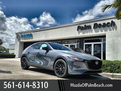 Polymetal Gray Metallic 2026 Mazda Mazda3 2.5 S Carbon Edition