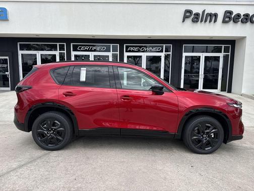 Soul Red Crystal Metallic 2026 Mazda CX-5 Premium Plus