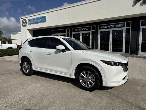 Rhodium White Metallic 2024 Mazda CX-5 Select