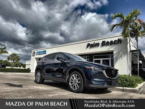Deep Crystal Blue Mica 2020 Mazda CX-5 Grand Touring Reserve