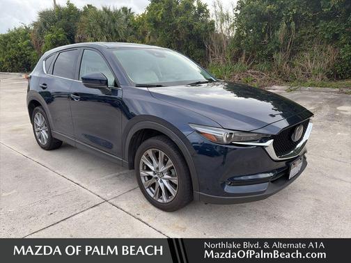 Deep Crystal Blue Mica 2020 Mazda CX-5 Grand Touring Reserve