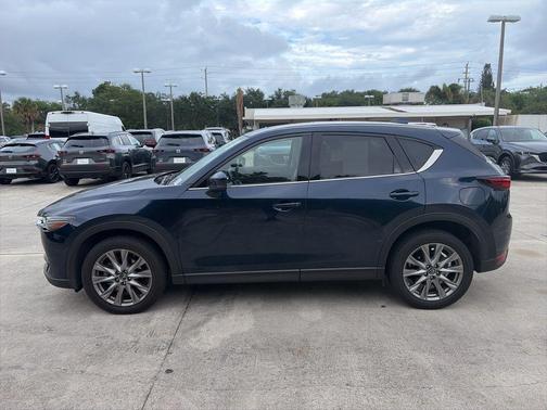 Deep Crystal Blue Mica 2020 Mazda CX-5 Grand Touring Reserve