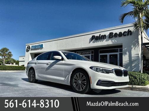 Alpine White 2019 BMW 530 i xDrive