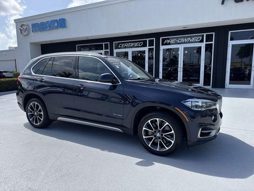 Imperial Blue Metallic 2017 BMW X5 xDrive50i
