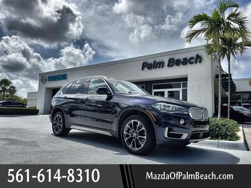 Imperial Blue Metallic 2017 BMW X5 xDrive50i
