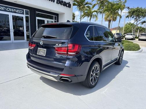 Imperial Blue Metallic 2017 BMW X5 xDrive50i