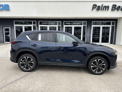 Deep Crystal Blue Mica 2023 Mazda CX-5 2.5 S Premium