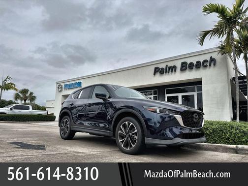 Deep Crystal Blue Mica 2023 Mazda CX-5 2.5 S Premium