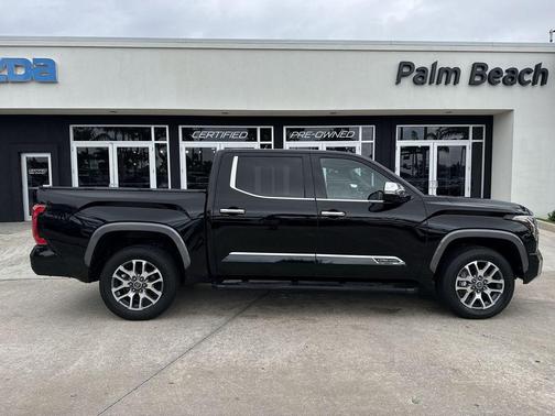 Midnight Black Metallic 2023 Toyota Tundra 1794 Edition