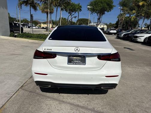 White 2022 Mercedes-Benz E-Class E 350