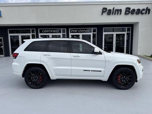 Bright White Clearcoat 2018 Jeep Grand Cherokee Altitude