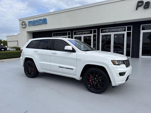 Bright White Clearcoat 2018 Jeep Grand Cherokee Altitude
