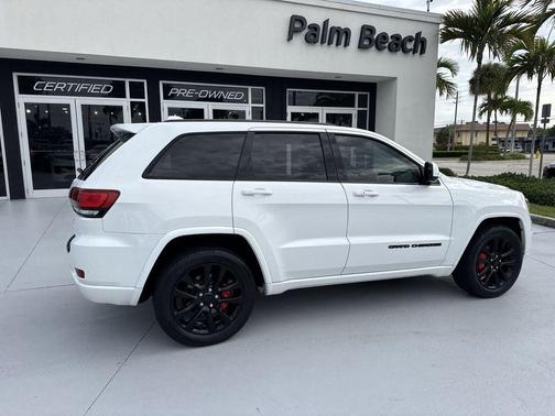 Bright White Clearcoat 2018 Jeep Grand Cherokee Altitude